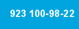 923 100-98-22